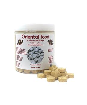 Coral Reef Oriental Food Hafttabletten 11mm Knoblauch Garlic Tabletten 250 ml
