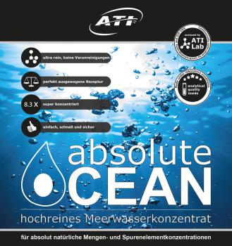 ATI absolute Ocean 2 x 2,04 Liter Konzentrat für 34 L Meerwasser