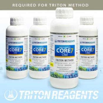 Triton Core7 Reef Supplements Bulk Liquid Set für andere Methoden 4x 5l Großgebinde