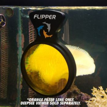 Flipper DeepSee Nano 4" - Orangener Filter