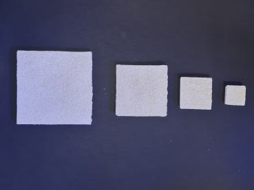 M.B. Zuchtplatte weiß viereckig 26x26mm