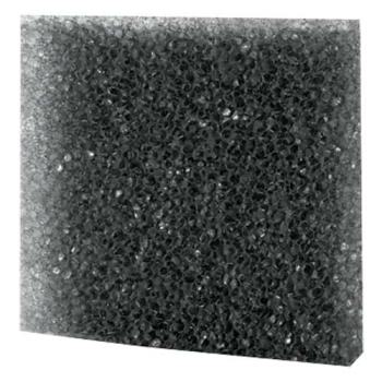 Hobby Filterschaum schwarz grob, 50 x 50 x 3 cm