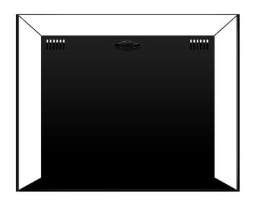 Waterbox AIO 50.3 (186l) mit Unterschrank schwarz