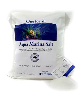 Coral Reef Aqua Marina Salz one for all 2x20 kg Beutel