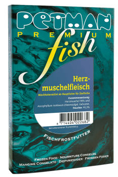 PETMAN fish – Herzmuschelfleisch 100g