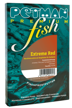 Petman fish EXTREME RED 100g