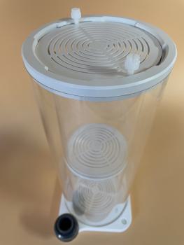 Preview: HSI Aquatic Fließbettfilter 2 Liter mit Patrone zweiteilig