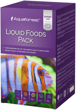 Aquaforest Liquid Foods Pack 4x250ml