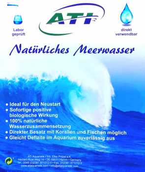 ATI Natürliches Meerwasser 20l