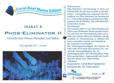 Coral Reef DIAKAT B Phosphat Eliminator II 0,5,-2,0 mm 5000 ml/Eimer