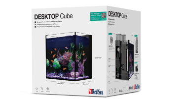 Red Sea Desktop Cube Aquarium - mit Schrank schwarz