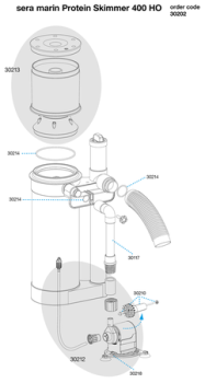 Sera marin Protein Skimmer 400 HO