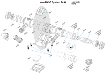Sera UV-C-System 24 W