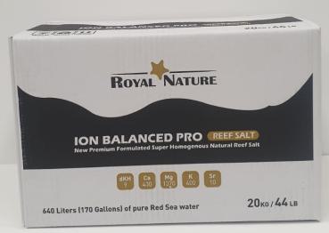 Royal Nature Ion Balanced Pro Reef Salt 20kg Karton