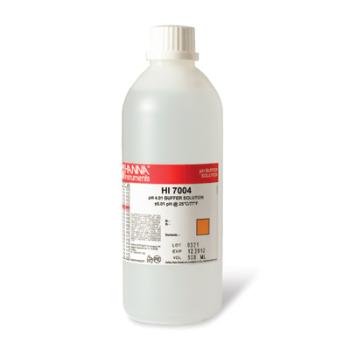 Hanna  HI7004L Kalibrierlösung pH 4,01; Standardqualität, 500mL-Flasche
