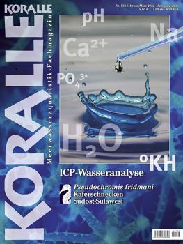 KORALLE 133, ICP-Wasseranalyse, Februar/März 2022