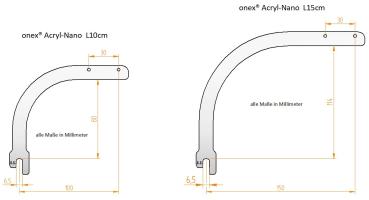 Preview: Daytime onex® Acryl-Nano Adapter Set, Länge 15cm