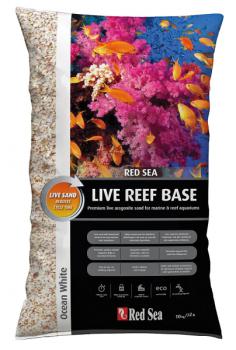 Red Sea Reef Base Ocean weiss - Live Aragonite Sand (10kg) - 0,25-1mm