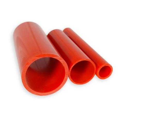 PVC-Rohr rot 40 mm 1 lfdm.