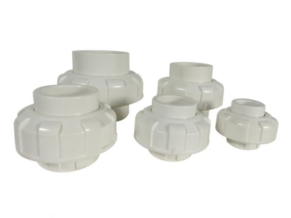PVC Verschraubung 40 mm weiß